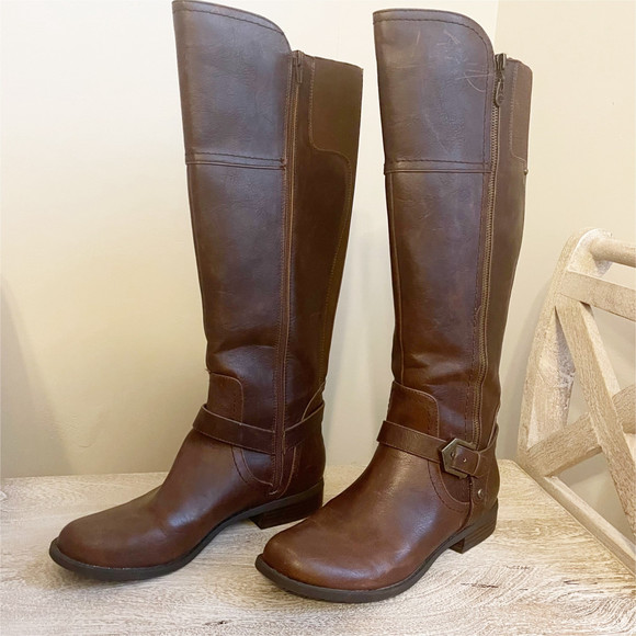 G by Guess Shoes - G by Guess Brown Riding Boots
